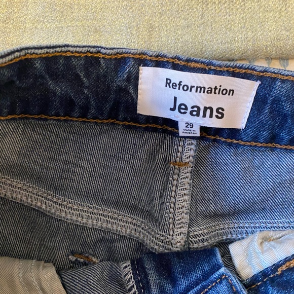 Reformation Liza Ultra High Straight Jeans - Picture 8 of 10